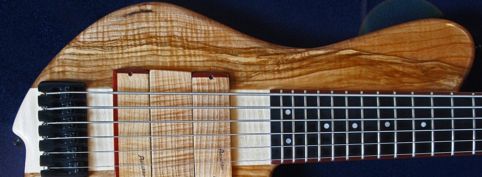 Bassse électrique sur mesure Luthier France