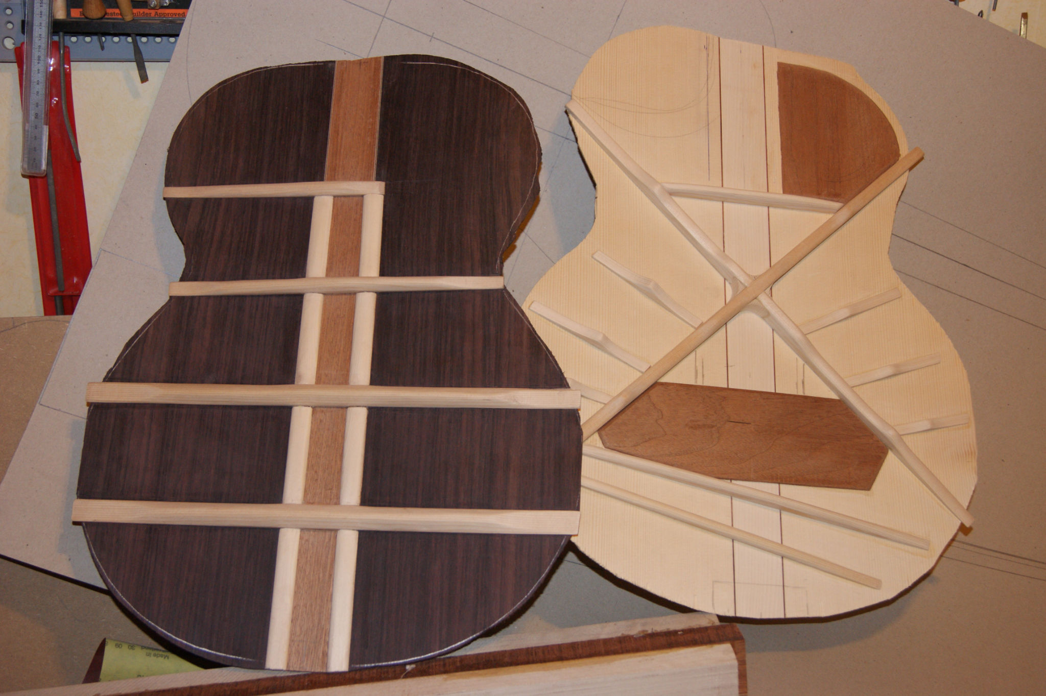 basse acoustique atelier luthier