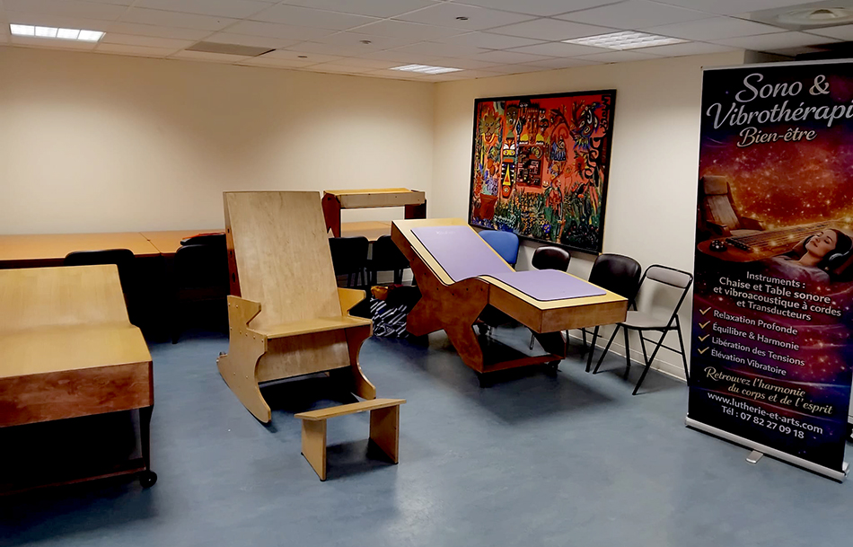 Location vente lit vibro sonore thérapie Marseille